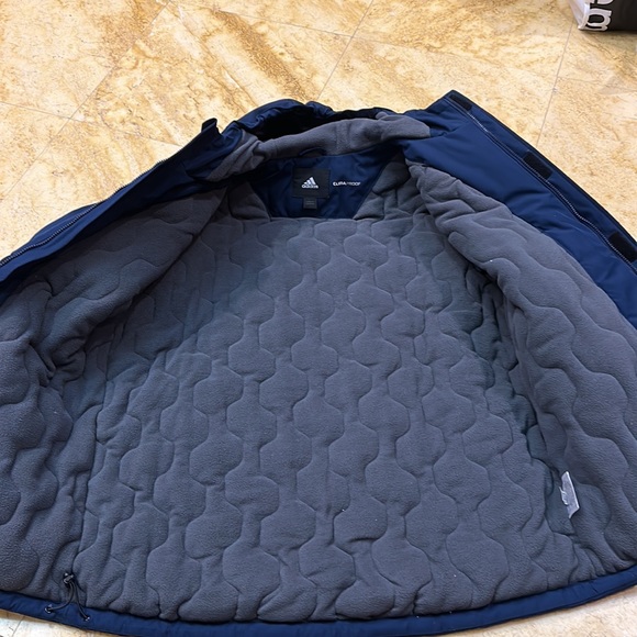 Adidas super warm up puffer with University of Michigan symbol - Picture 5 of 6